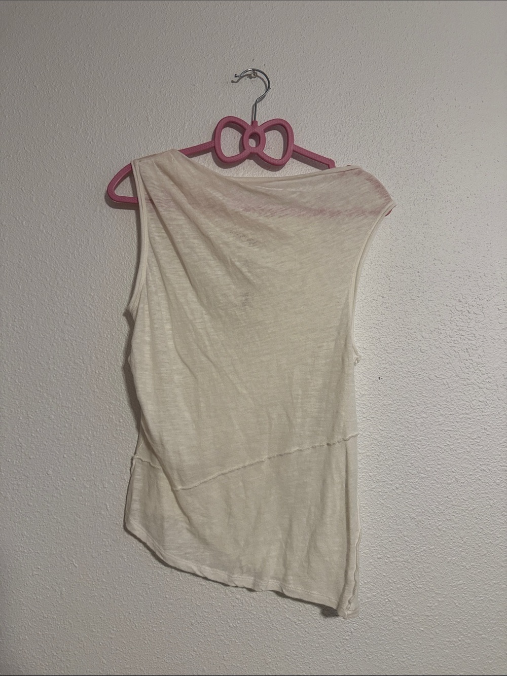 Free People Fall For Me Linen Blend Tee - Picture 2 of 4